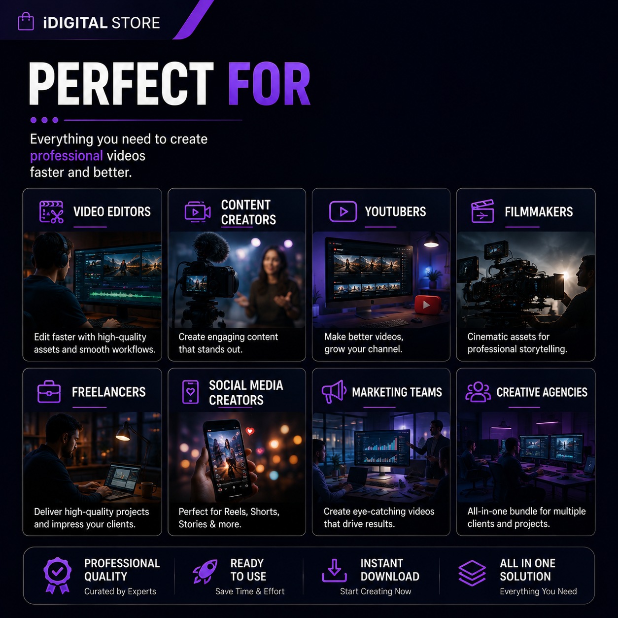 Ultimate Video Editing Assets Bundle