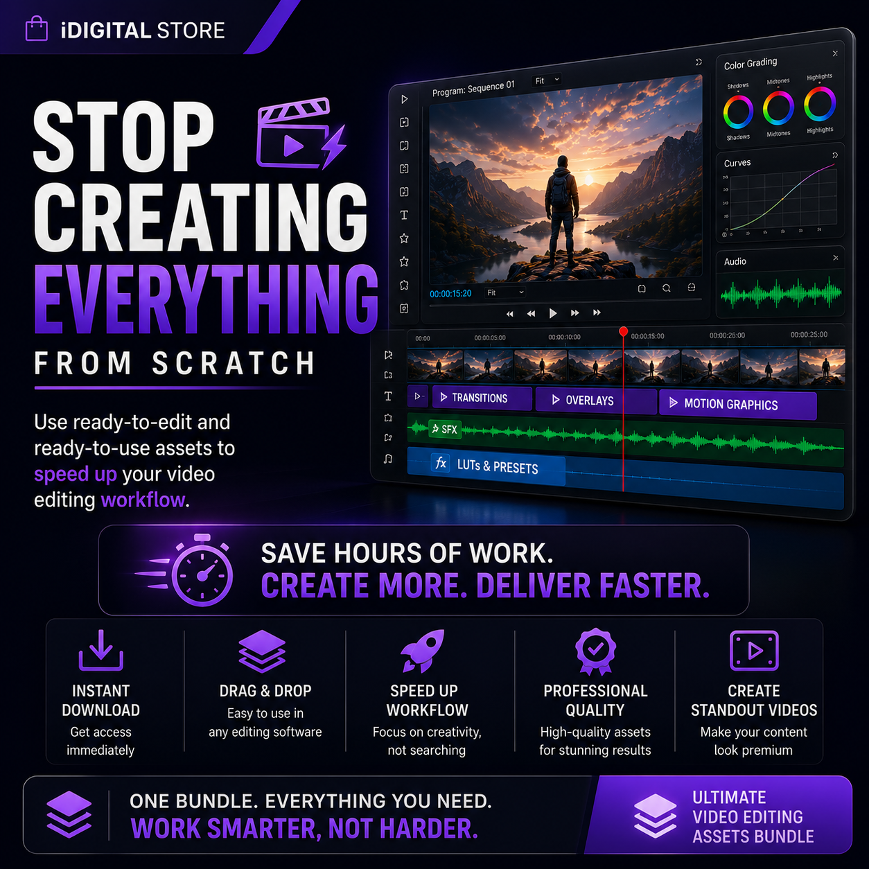 Ultimate Video Editing Assets Bundle